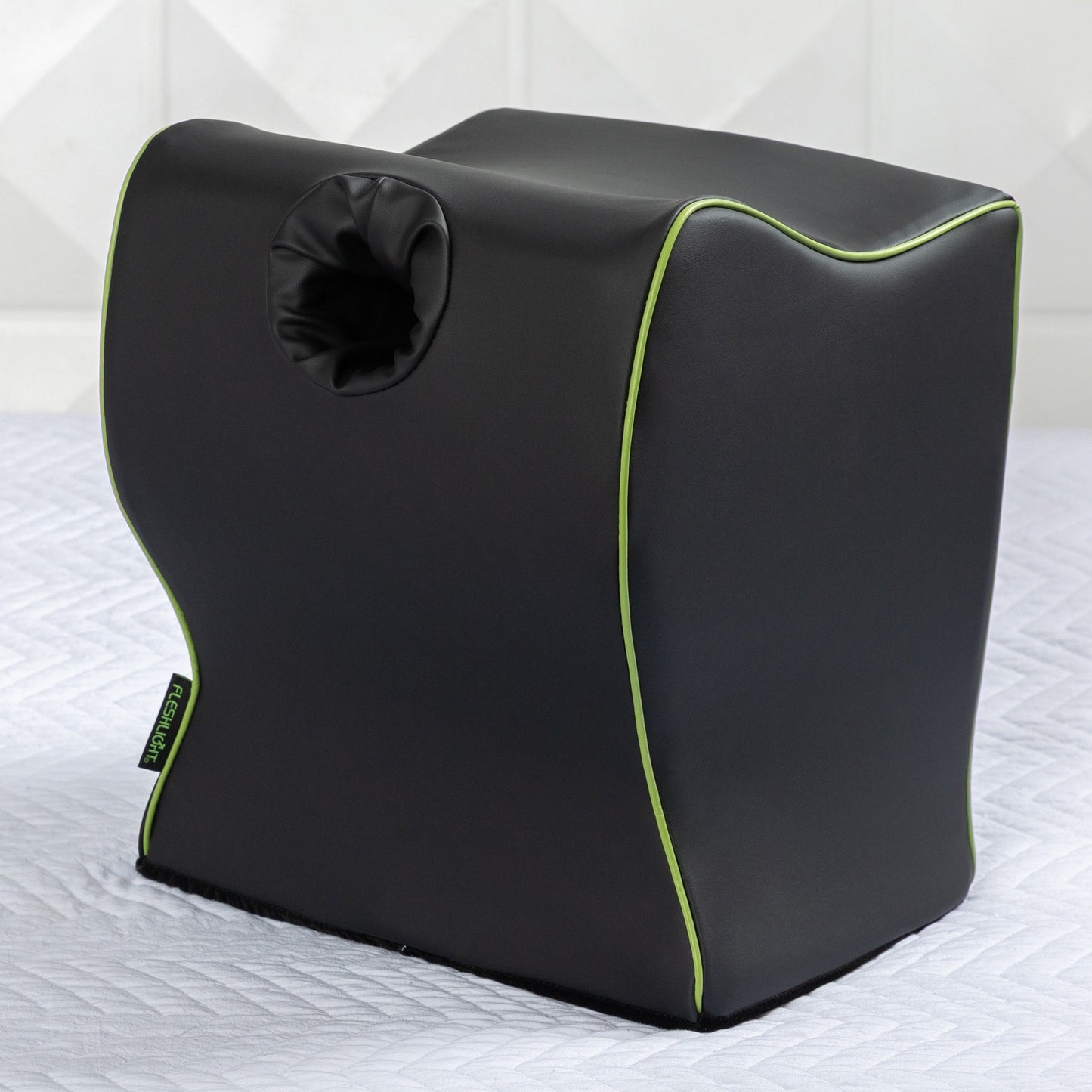 A black Top Dog - Doggy Style Toy Mount, Bedroom Furniture by Liberator against a white background.